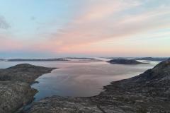 500 meter oppe i Amitsorssuaq ved Buksefjordens munding