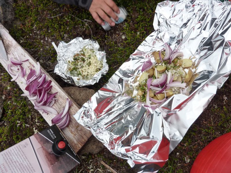 Grill pakke ingredienser