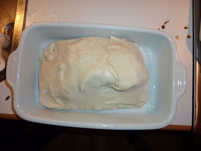 Indbagt moskussteg