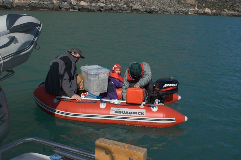Pause ca. halvvejs i Kangerlussuaq
