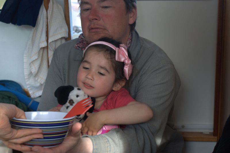 Pause ca. halvvejs i Kangerlussuaq