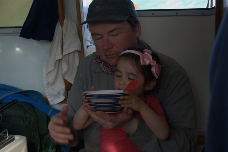 Pause ca. halvvejs i Kangerlussuaq