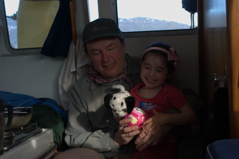 Pause ca. halvvejs i Kangerlussuaq