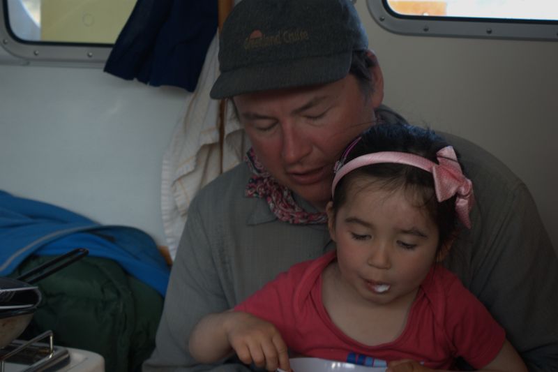 Pause ca. halvvejs i Kangerlussuaq