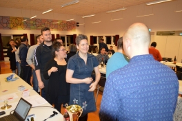 Deltagerne deles op i hold
