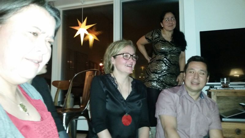 Julefrokost hos Svend og Naja
