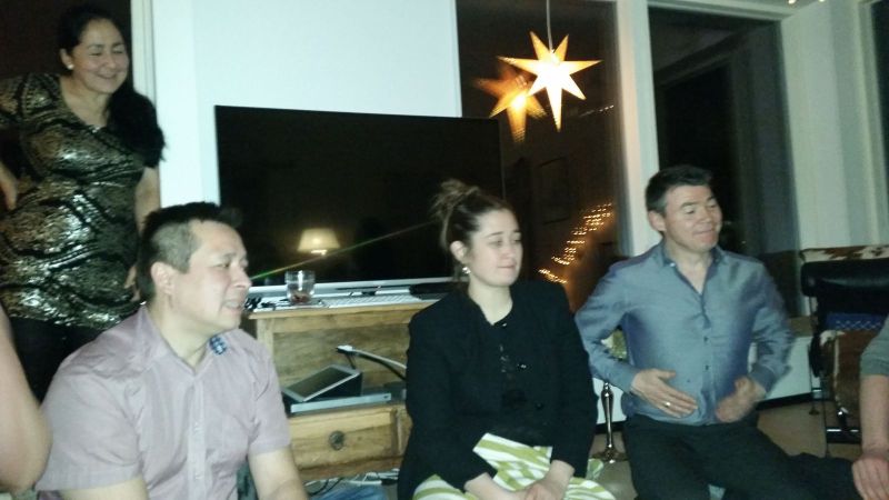 Julefrokost hos Svend og Naja