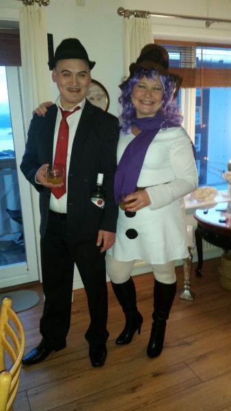 Fastelavn hos Hans og Jacobine