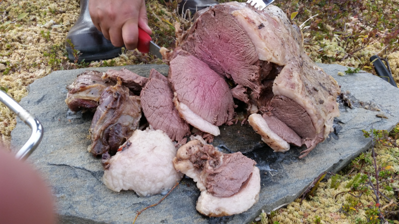 Friskfanget køllesteg grillstegt i sølvpapir