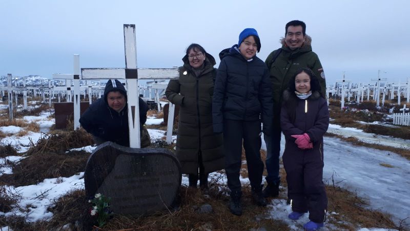 2018-12-24-1325_-_Anna Hessler Labansen; Linda Louise Hessler Isbosethsen; Mina Hessler Isobosethsen; Peter Isoboseth