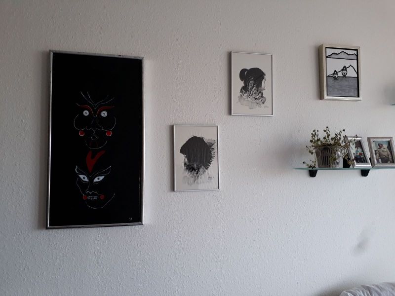 Indretning i Bente og Anders's lejlighed