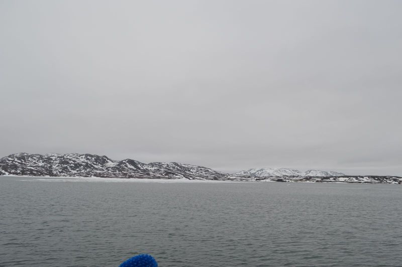 Sejltur til Tasiussarsuaq - grødis i bugten