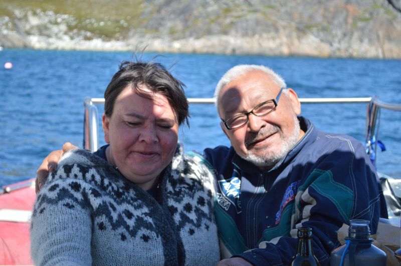 Besøg hos Ove-Karl og Agnes - Agnes fødselsdag og Nationaldag.