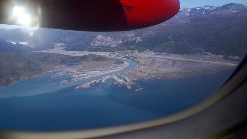 Delta ved Narsarsuaq Lufthavn