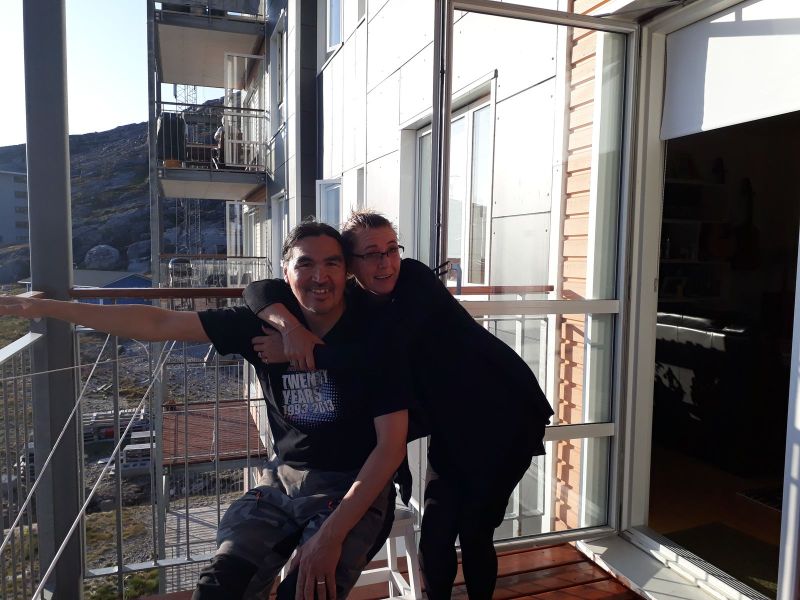 Middag med Helene og Marianne