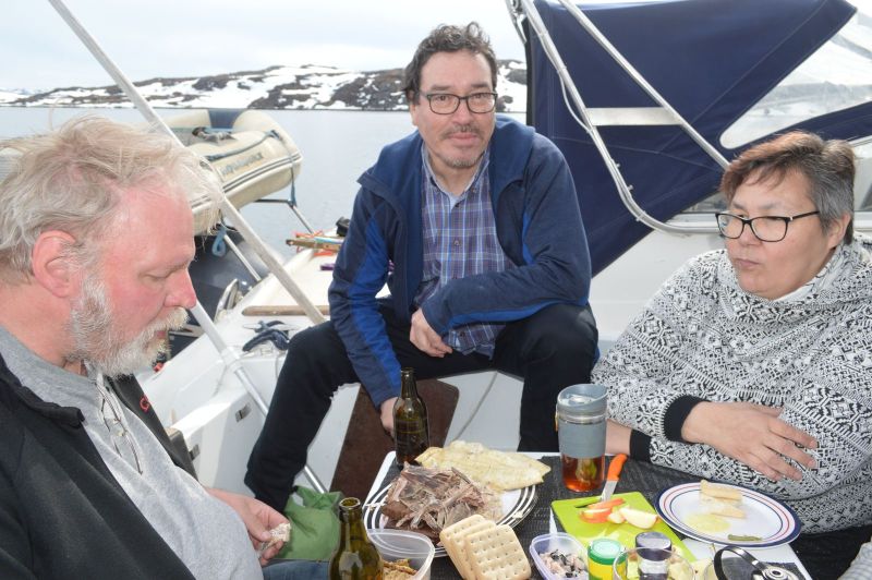 Store bededagsferie i Tasiussarsuaq sammen med Rex, Alu og Dorthe. Super dejligt vejr og god mad.