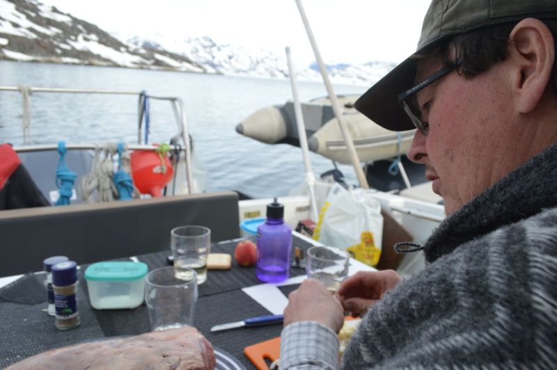 Store bededagsferie i Tasiussarsuaq sammen med Rex, Alu og Dorthe. Super dejligt vejr og god mad.