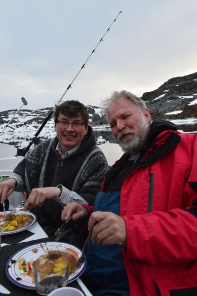 Store bededagsferie i Tasiussarsuaq sammen med Rex, Alu og Dorthe. Super dejligt vejr og god mad.