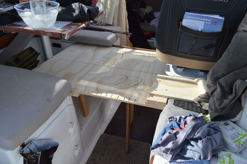 Marus nye skyde og udkiksplads