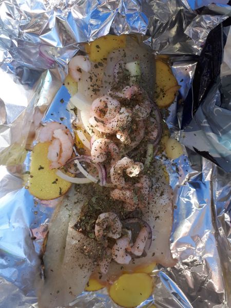 Torskepakker til grillen