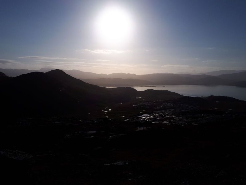 Rensdyrjagt i Qussuk med Ruder 3 - Klaus, Oliver, Rasmus, Hartvig, Martha og Peter.