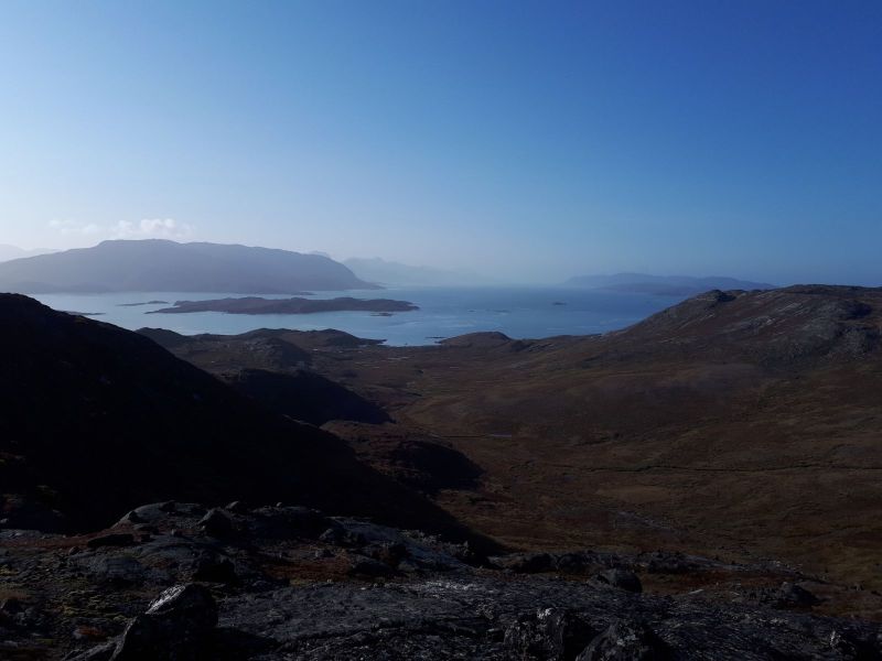 Rensdyrjagt i Qussuk med Ruder 3 - Klaus, Oliver, Rasmus, Hartvig, Martha og Peter.