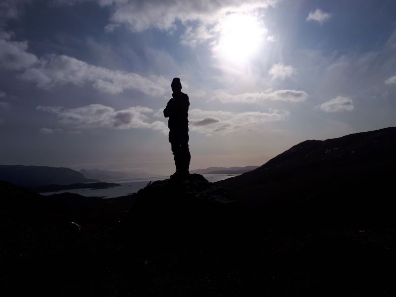 Rensdyrjagt i Qussuk med Ruder 3 - Klaus, Oliver, Rasmus, Hartvig, Martha og Peter.