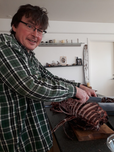 Tørret rensdyr ordnes