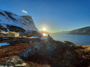 Weekend i Mari og Jonathans hytte i Qoorqut