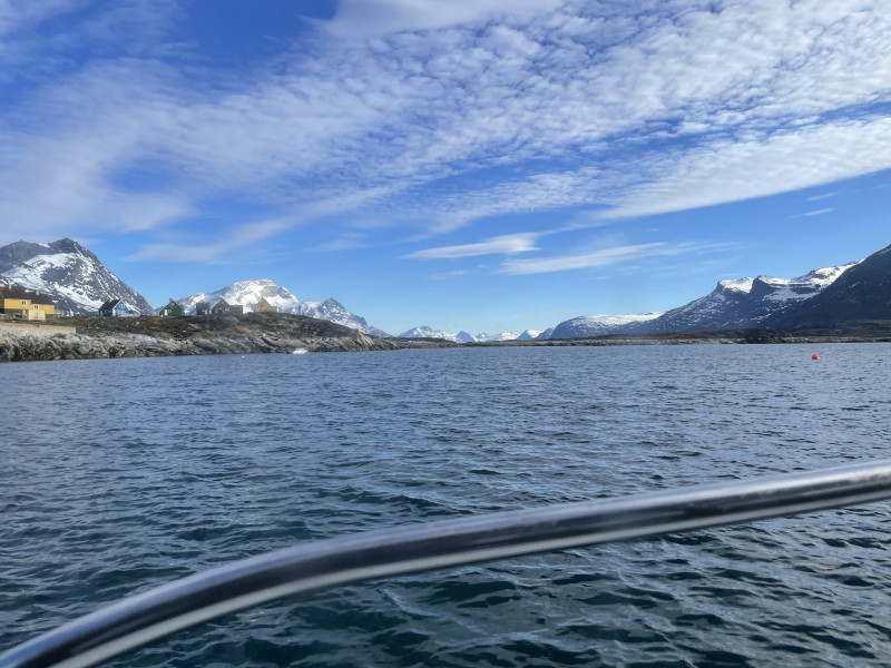 Miniferie inde i Nuuk fjorden