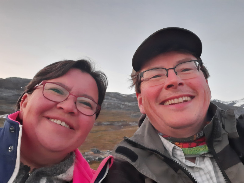 Miniferie inde i Nuuk fjorden. Pause i Qoornoq på vej mod Ujarassuit