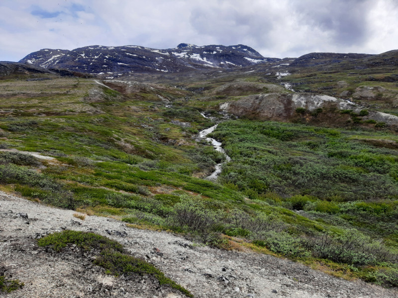 Miniferie inde i Nuuk fjorden. Kangiussaq endte vi i pga. isen.