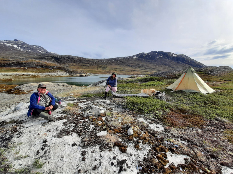 Miniferie inde i Nuuk fjorden