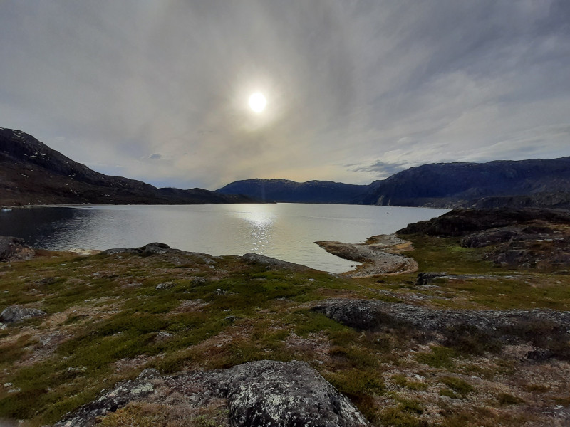 Miniferie inde i Nuuk fjorden
