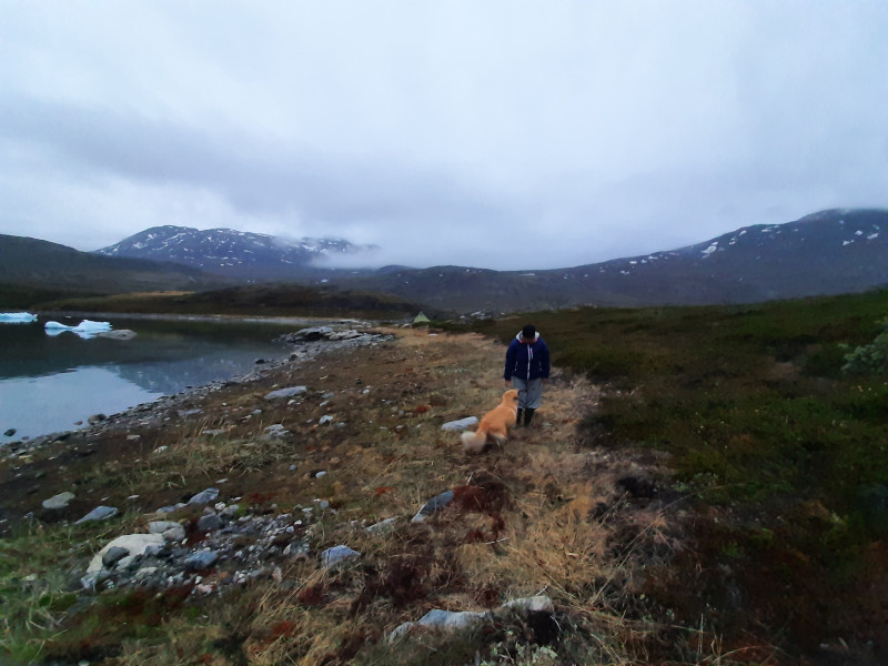 Miniferie inde i Nuuk fjorden