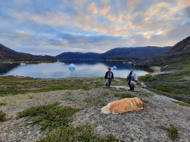 Miniferie inde i Nuuk fjorden