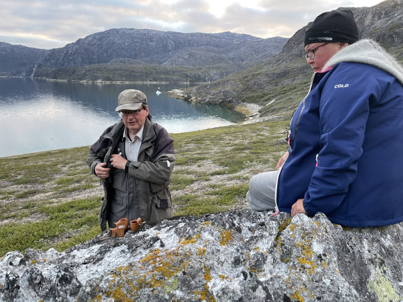 Miniferie inde i Nuuk fjorden
