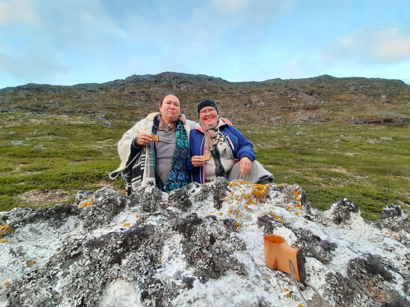 Miniferie inde i Nuuk fjorden