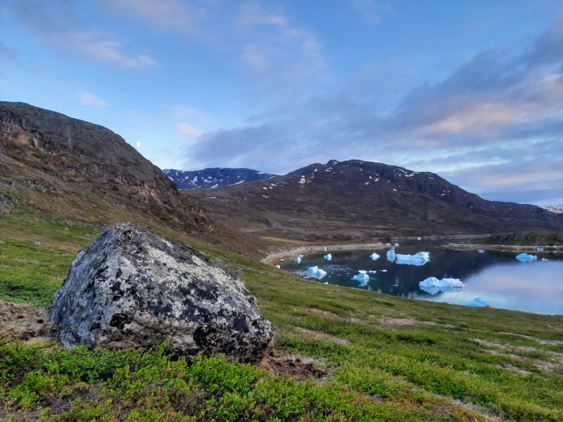 Miniferie inde i Nuuk fjorden