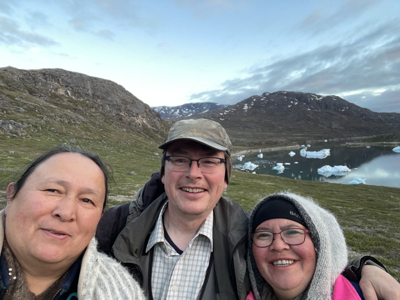 Miniferie inde i Nuuk fjorden