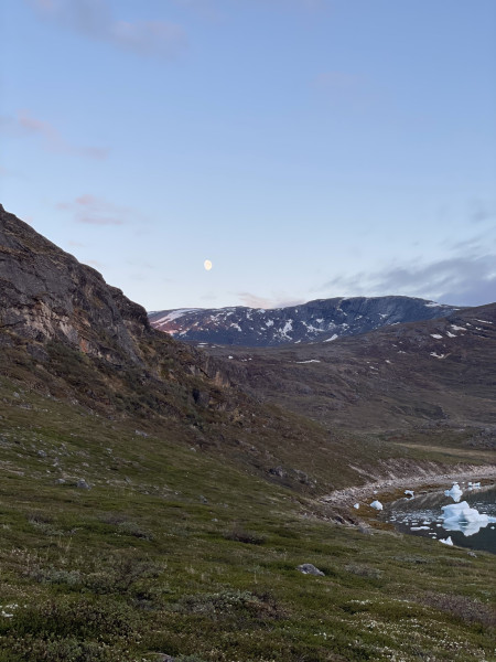 Miniferie inde i Nuuk fjorden