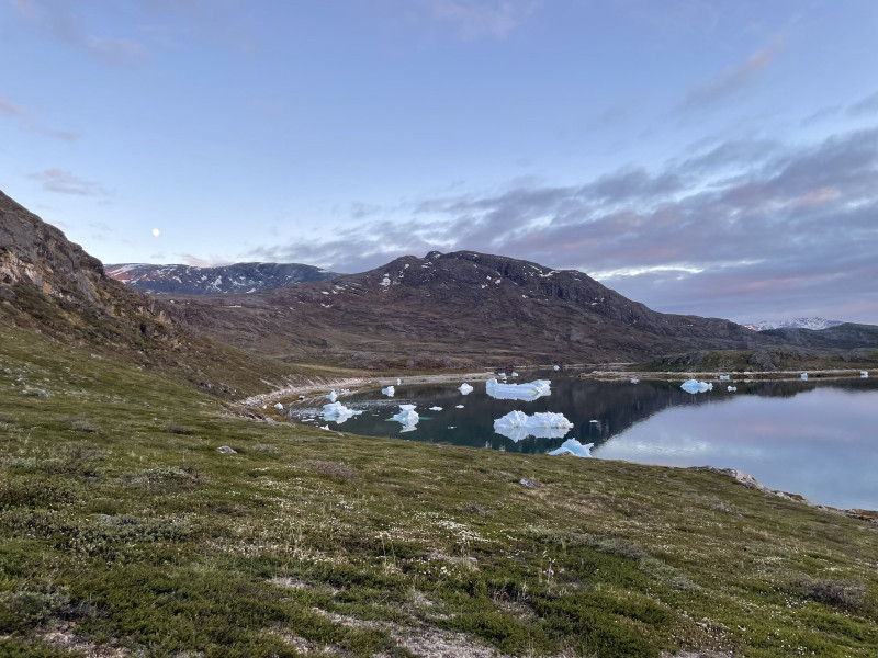 Miniferie inde i Nuuk fjorden