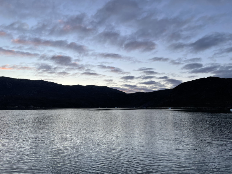 Miniferie inde i Nuuk fjorden