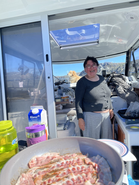 Miniferie inde i Nuuk fjorden