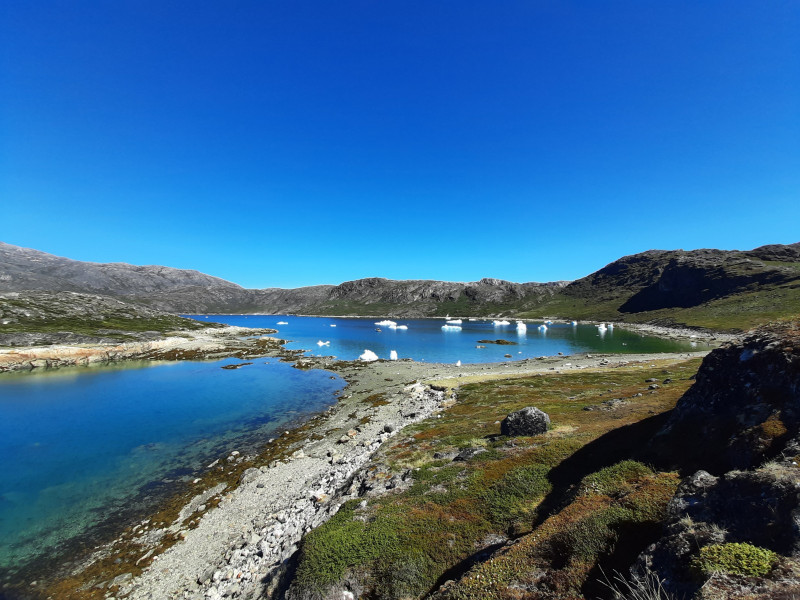 Miniferie inde i Nuuk fjorden