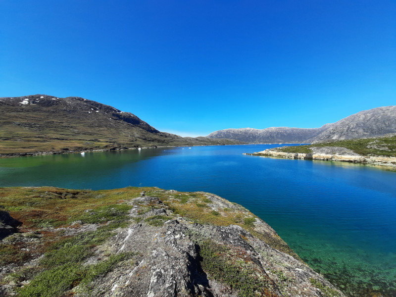 Miniferie inde i Nuuk fjorden