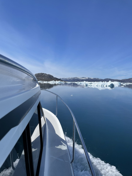 Miniferie inde i Nuuk fjorden