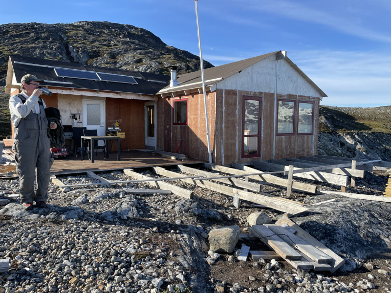 Miniferie inde i Nuuk fjorden