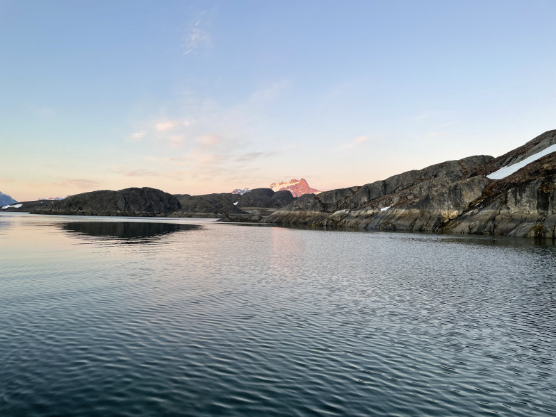 Miniferie inde i Nuuk fjorden