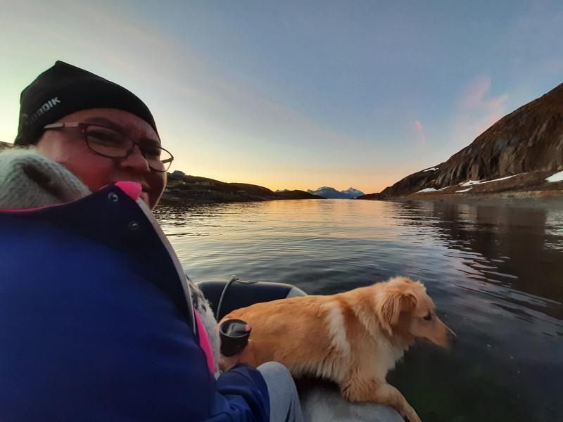 Miniferie inde i Nuuk fjorden. Overnatning i Kanasut